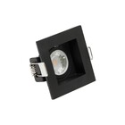 Spot Embutido Preto Plástico 70x70x35cm Save Energy