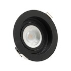 Spot Embutido Preto Plástico 100x35cm Save Energy