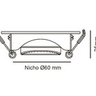 Spot Embutir 3w Quadrado 3000k - Opus