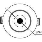 Spot Embutir 3w Redondo 3000k - Opus