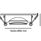 Spot Embutir 3w Redondo 3000k - Opus