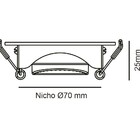 Spot Embutir 5w Quadrado 4000k - Opus