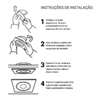 Spot Embutir 7w Quadrado 3000k - Opus