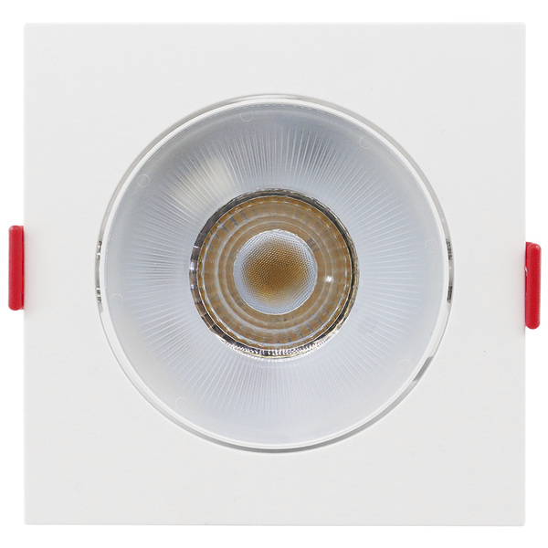 Spot Embutir 7w Quadrado 6500k - Opus (10,5x10,5cm)