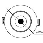 Spot Embutir 7w Redondo 6500k - Opus