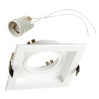 Spot embutir Alumínio Branco Semi fosco Bella Iluminação