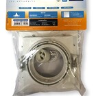 Spot Embutir Ar70 Quadrado Branco Recuado Saveenergy