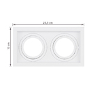 Spot Embutir AR70 Save Energy Branco