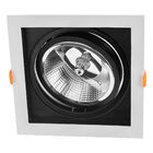 Spot Embutir Conecta Br/ Preto Click Bella Dl146ar111b + Led