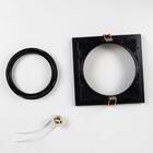 Spot Embutir Conecta Preto Click Bella Dl146ar111b + Led Bf S