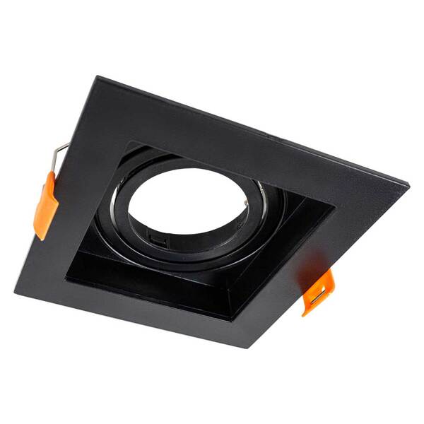 Spot Embutir Conecta Preto Click Bella Dl146dicb  Abs Gu10 Mr