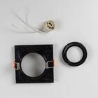 Spot Embutir Conecta Preto Click Dl146dicb Abs Bella + Led Bq