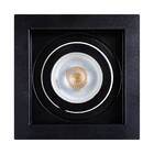 Spot Embutir Conecta Preto Click Dl146par20b Abs Bella + Led