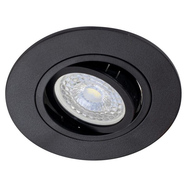 Spot Embutir Conecta Preto Dl152dicb Bella + Led Mr16 Br. Que