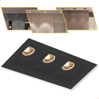 Spot Embutir De Led Luzon 6w 24° Preto Linear 3000k