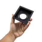 Spot Embutir Loyo Quadrado Preto P/ Par20 Ip20 Policarbonato