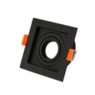 Spot Embutir Mr11 Quadrado Recuado Preto