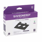 Spot Embutir MR16 Save Energy Preto