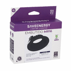 Spot Embutir MR16 Save Energy Preto