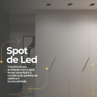 Spot Embutir Nordecor Downlight Powerus 18w 24° 3000k Irc90 P