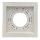 Spot Embutir Par20 Quadrado Branco Recuado - Opus