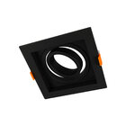 Spot Embutir Par20 Quadrado Recuado Preto