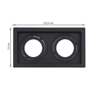 Spot Embutir PAR20 Save Energy Preto