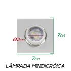 Spot Embutir Quadrado Rente Pop P/ Minidicroica Mr11 Gu10 St1