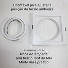 Spot Embutir Recuado Conecta Bella Iluminação Branco Ar111 Ns