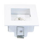 Spot Embutir Recuado Flat Orientável + Led Mr11 4w Dimerizáve