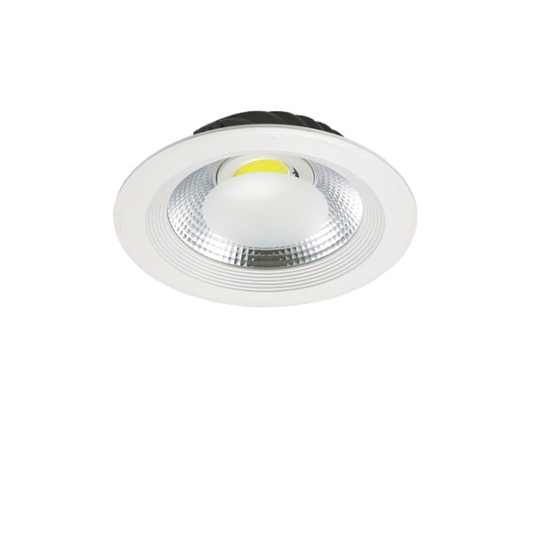 Spot Embutir Redondo 30w 3000k 2400lm 120º Ip20 Abs-astra