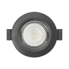 Spot Embutir Redondo Alltop Led Mr11 3w 38º Preto Luz Neutra
