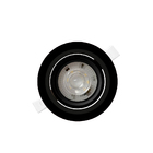 Spot Embutir Redondo Alltop Led Mr16 5w 38º Preto Luz Quente