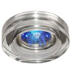 Spot Embutir Redondo Cristal 2 Unidades - Cromado