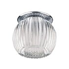 Spot Embutir Redondo Cristal 3 Unidades - Cromado