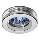 Spot Embutir Redondo Cristal 3 Unidades - Cromado