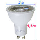 Spot embutir rente orientável alumínio injetado + LED dicróic