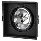 Spot Embutir Slim Conecta Preto Ya003 Bella + Led Par30 Br. F