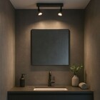 Spot Essencial 02 Lâmpada MR 16 Preto 5007/2 PT