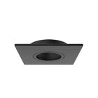 Spot Face Plana Embutir Qd Orientavel Mr16  Il Preto Micro Te