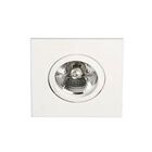 Spot Face Plana Embutir Quadrado Orientável Ar70  Il Branco*