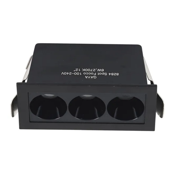 Spot Focco Embutir 6w Antiofuscante 2700k 480lm Ip20 Ang 45º