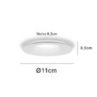 Spot Halo Bella de Embutir Branco com LED Integrado de 9W 300