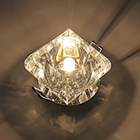 Spot Iluminação Vidro Transparente Embutir Gesso Sanca Luxo I