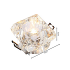 Spot Iluminação Vidro Transparente Embutir Gesso Sanca Luxo I