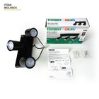 Spot Led 3 Focos Direct Mr16 12w Preto Taschibra 15090227