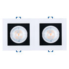 Spot Led  Retangular Duplo Black + Decker 2x5w Branco Frio