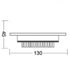 Spot Led Cob Embutir Taschibra Tsl 110 10w 3000k Luz Amarela