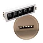 Spot Led De Embutir Calli 10w 3000k Branco E Preto Bella Ilum