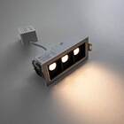 Spot Led De Embutir Calli 6w 3000k Branco E Preto Bella Ilumi